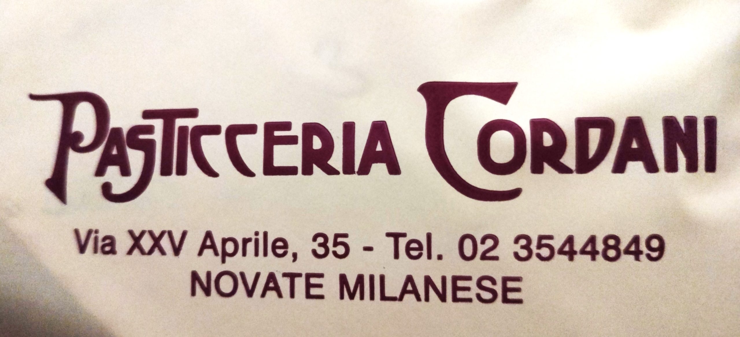 pasticceria Cordani