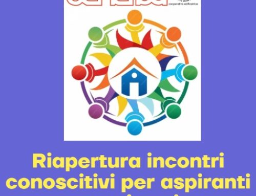 RIAPERTURA INCONTRI CONOSCITIVI